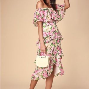 Lulus floral dress, NWT!